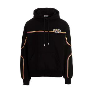 Gcds Men's Waved Logo Hoodie